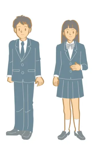 子供の正式な喪服 学生の場合