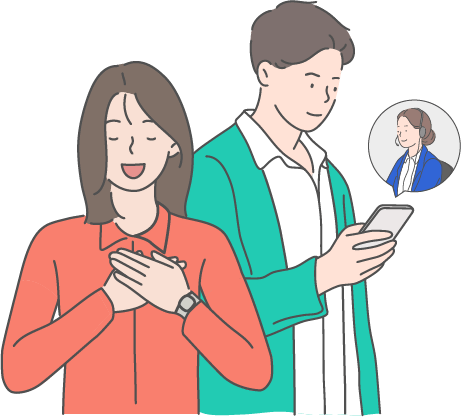 6.もしもの時に連絡先がある安心
